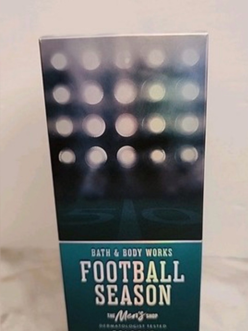 Bath & Body Works Football Season for Men Body Spray - Teal and White